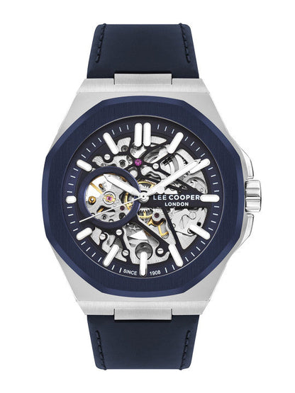 Lee Cooper Men's Automatic Leather Strap Watch – LC07978-454