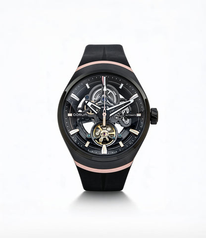 Qorum Equinox Men’s Automatic Skeleton Watch