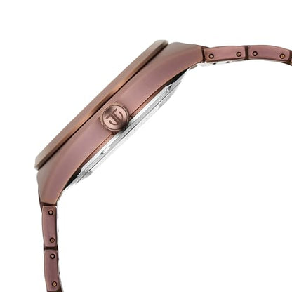 Titan Nexus Skeletal Automatic Analog with Brown Dial Brown Stainless Steel Strap Watch for Men - 90221QM01|B0F3J4N4DB