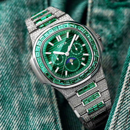 Rainbow Zircon Series - Mechanical Watch G78152