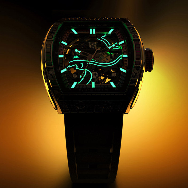 Rainbow Zircon Series - Automatic Watch G78138