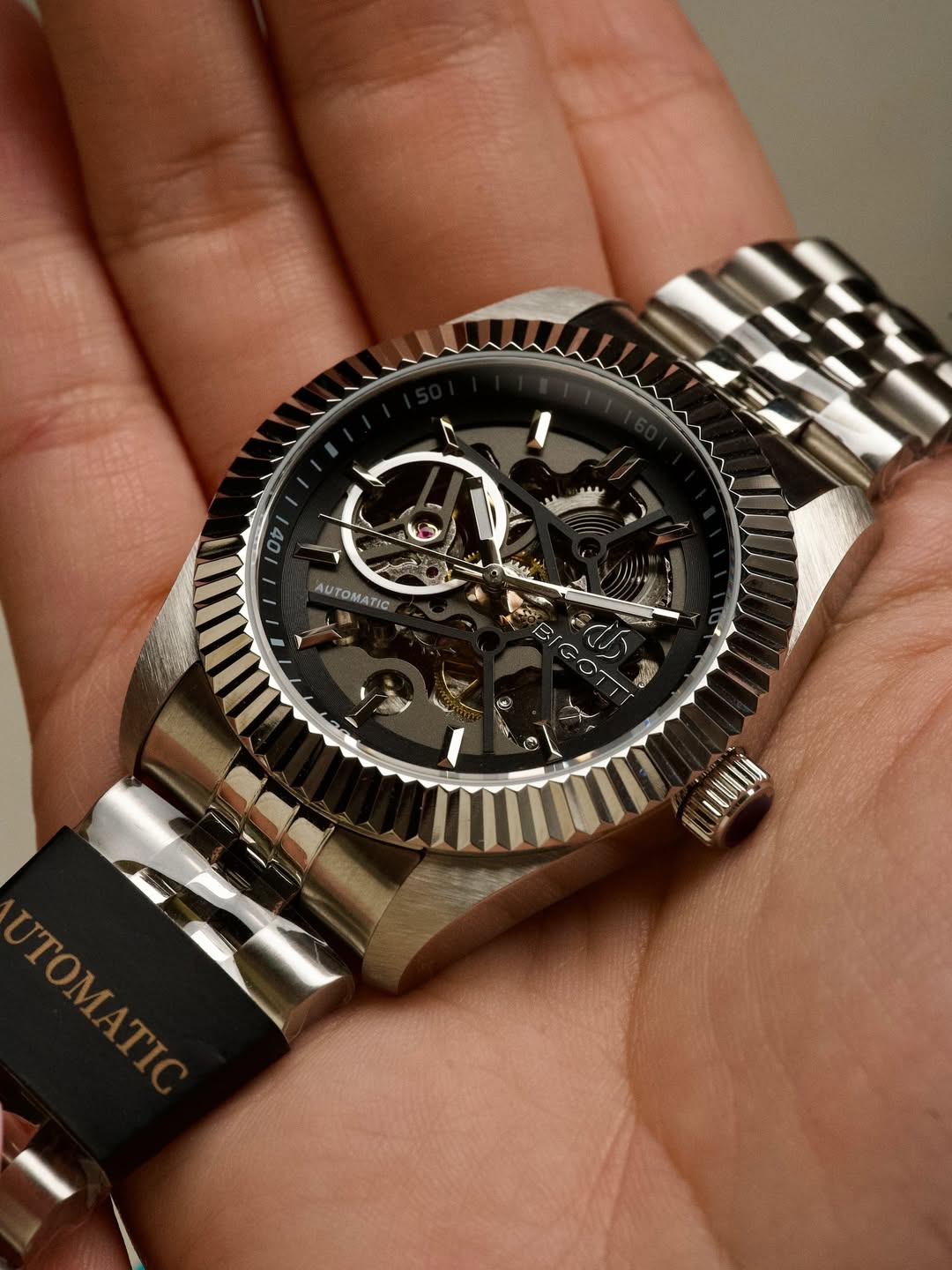 Bigotti Automatic Watch – Timeless Sophistication, Effortless Performance