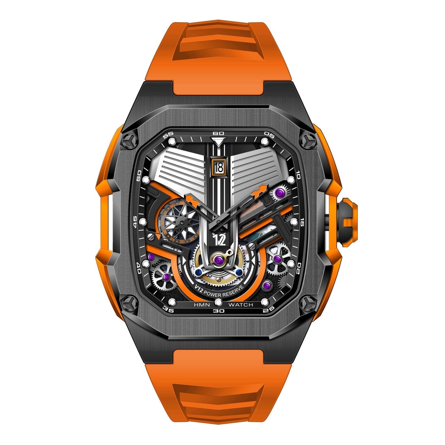 V12 Cullinan Automatic Watch