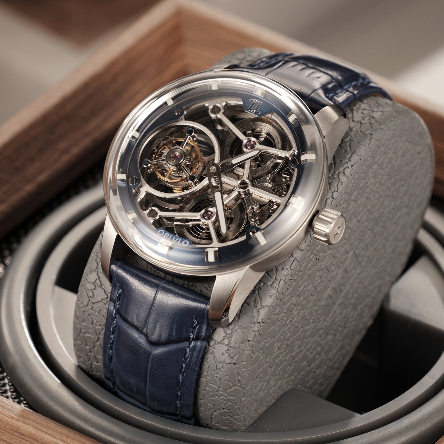 OBLVLO IM SK-TB Series Skeleton Tourbillon Watches for Men & Women