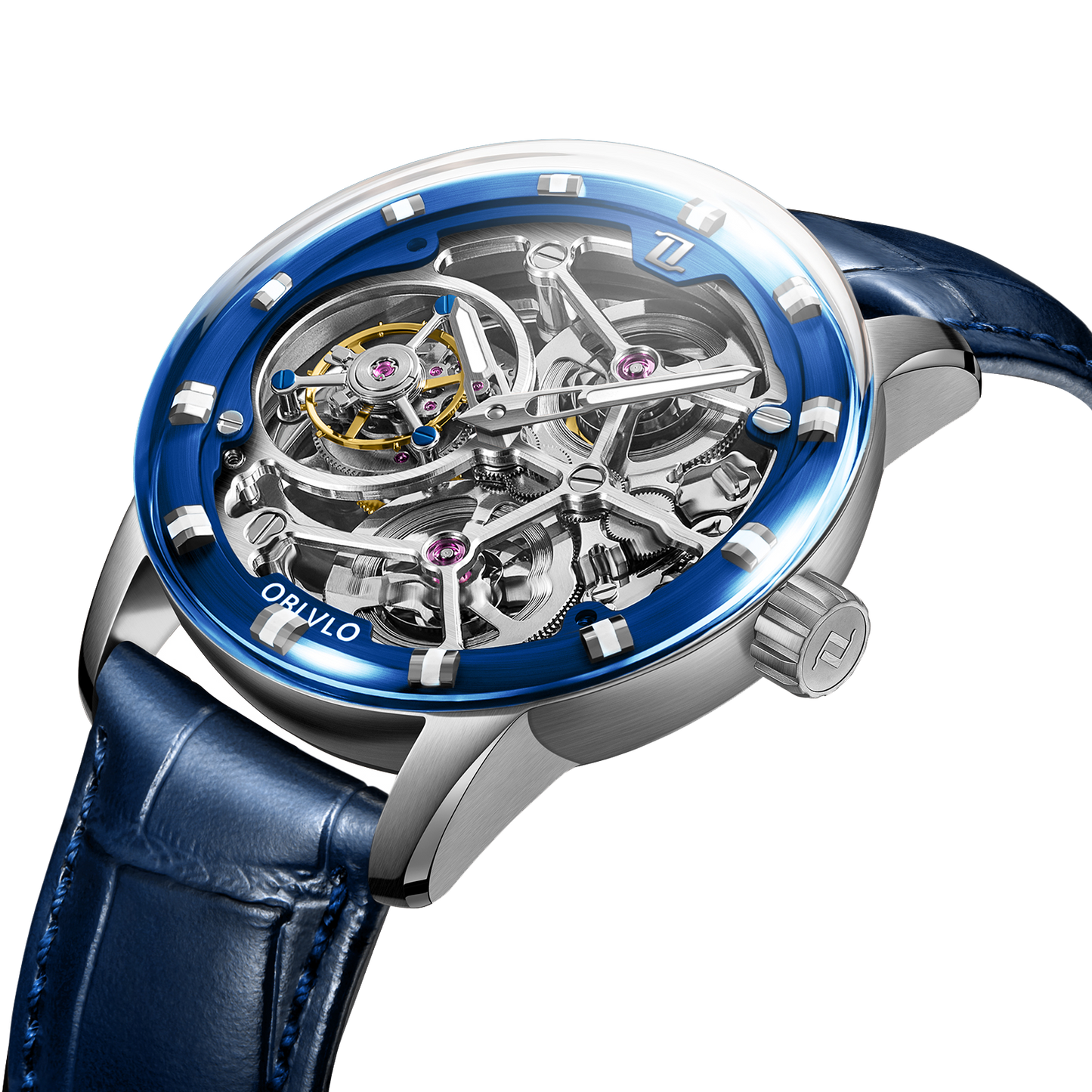 OBLVLO IM SK-TB Series Skeleton Tourbillon Watches for Men & Women