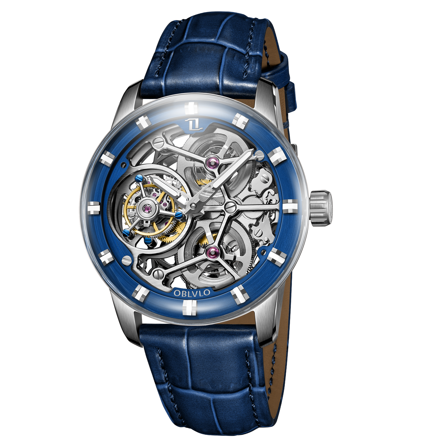 OBLVLO IM SK-TB Series Skeleton Tourbillon Watches for Men & Women