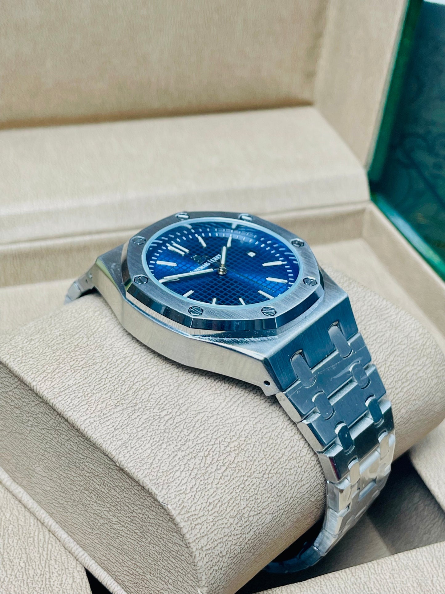 Royal Oak Blue & Black Dial – Iconic Luxury, Modern Power