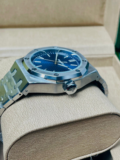 Royal Oak Blue & Black Dial – Iconic Luxury, Modern Power
