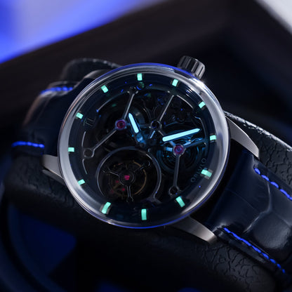 OBLVLO IM SK-TB Series Skeleton Tourbillon Watches for Men & Women