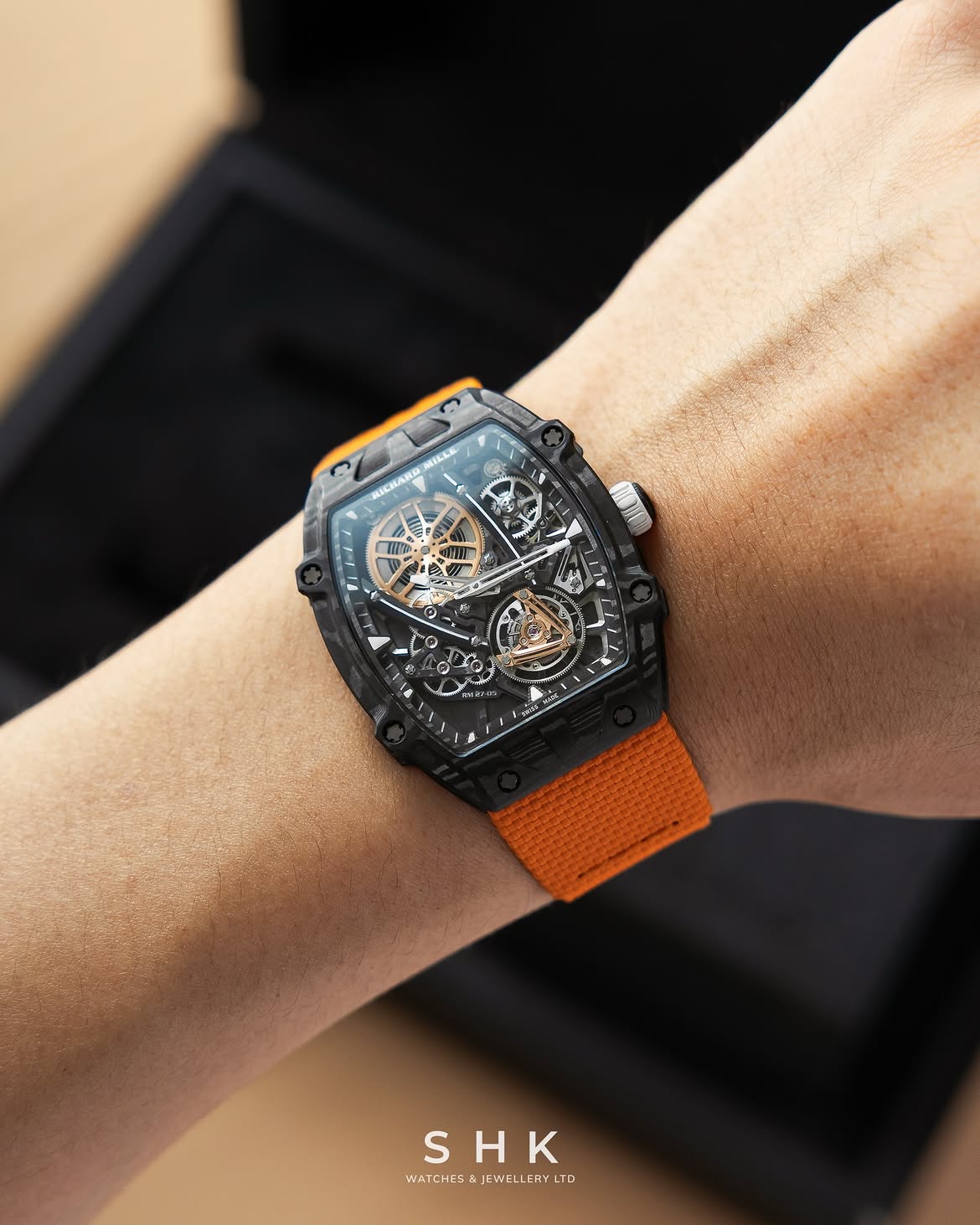 Richard Mille RM 27-05 Rafael Nadal Manual Winding Flying Tourbillon Limited Edition of 80 (2025)