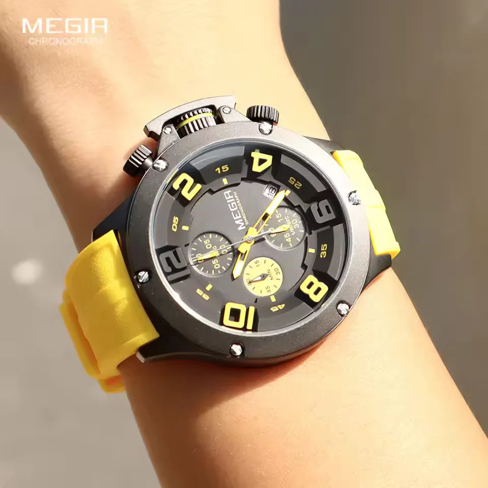 ChronoLux 8115 – Men's Chrono Watch
