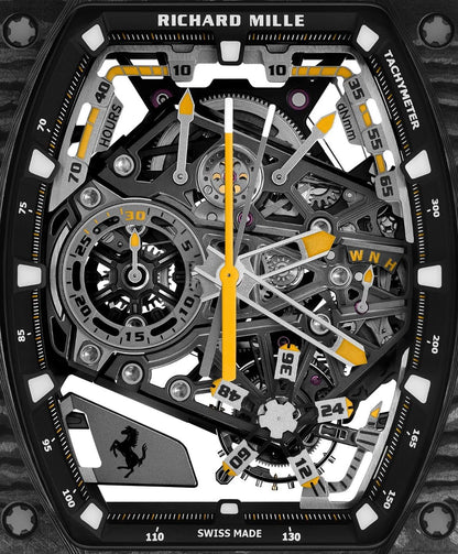 Richard Mille RM 43-01 Manual Winding Tourbillon Split-Seconds Chronograph Ferrari