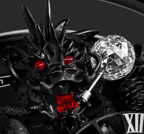 Astronomia Dragon Solar Watch Black