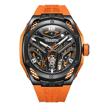 GELATU Watch 6007 Luxury Sports Waterproof Mechanical - Gelatu Watch