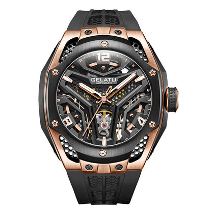GELATU Watch 6007 Luxury Sports Waterproof Mechanical - Gelatu Watch