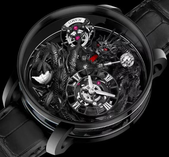 Astronomia Dragon Solar Watch Black