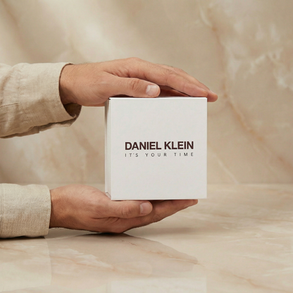 Daniel Klein Skeleton Silver Stainless Steel Watch
