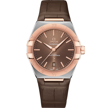 Omega Constellation Co‑Axial Master Chronometerbrown Dial Men 39MM